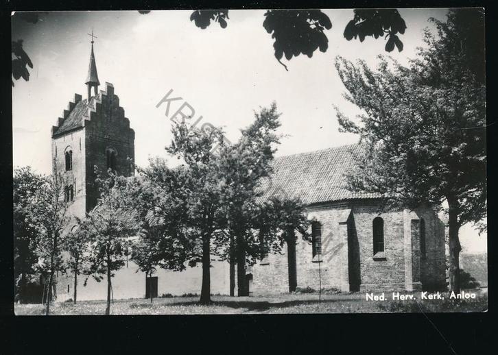 Anloo - Ned.Herv.Kerk [003-3941, Verzamelen, Ansichtkaarten | Nederland, Gelopen, Drenthe, 1960 tot 1980, Verzenden