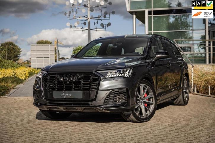 Audi Q7 60 TFSI e Quattro Competition | RS stoel | LED Matri, Auto's, Audi, Bedrijf, Te koop, Q7, 4x4, ABS, Achteruitrijcamera