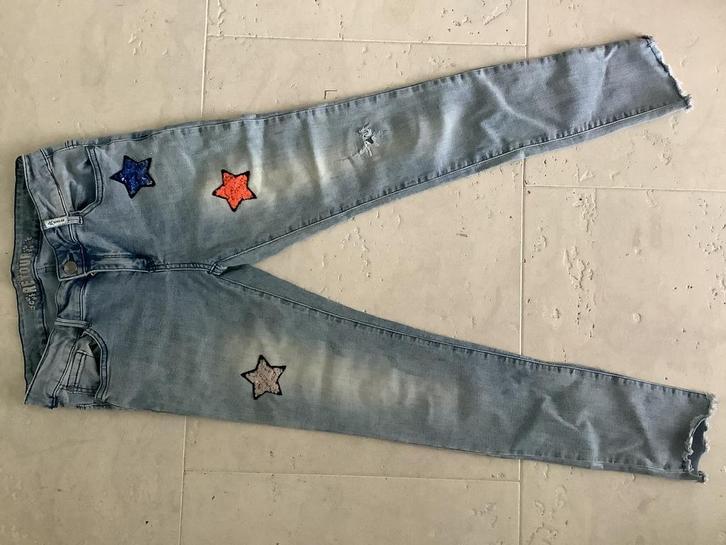 Meisjes skinny jeans spijkerbroek Retour maat 16 (164), Kinderen en Baby's, Kinderkleding | Maat 164, Zo goed als nieuw, Meisje