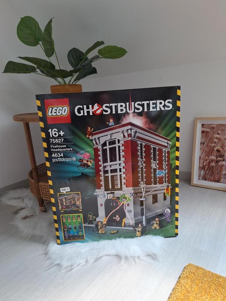 Lego Ghostbusters Brandweerkazerne 75827, Kinderen en Baby's, Speelgoed | Duplo en Lego, Zo goed als nieuw, Lego, Complete set