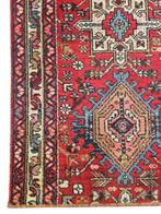 Vintage Perzisch wol Karaja vloerkleed loper runner 68x758cm, Persian Perzisch vintage oosters hype, Crème, Gebruikt, 200 cm of meer