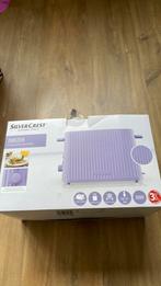 Silvercrest broodrooster lila nieuw, Ophalen of Verzenden, Zo goed als nieuw, Minder dan 60 cm, Minder dan 30 cm