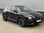 Nissan Juke 1.6 Hybrid N-Connecta | 1/2 Leer | Carplay | Cam, 1300 kg, Gebruikt, Met garantie (alle), Leder en Stof
