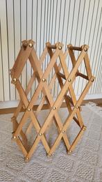 ~ retro Wijnrek ~ opvouwbaar ~, Huis en Inrichting, Ophalen, 5 tot 15 flessen, Zo goed als nieuw, Minder dan 50 cm