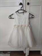 Jurk bruidsmeisje maat 110/116, Kleding | Dames, Trouwkleding en Trouwaccessoires, Ophalen of Verzenden, Zo goed als nieuw, Wit
