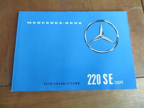 Instructieboek Mercedes-Benz 220 SE b Coupe 1961 nieuw!, Auto diversen, Handleidingen en Instructieboekjes, Ophalen of Verzenden