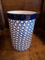 Bunzlau Castle Vaas - Handgemaakt Pools Aardewerk, Porselein of Keramiek, Schaal, Rond, Nieuw