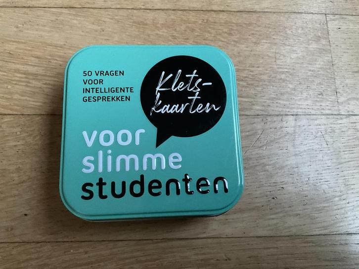 Klets-kaarten voor slimme studenten. Nieuw., Hobby en Vrije tijd, Gezelschapsspellen | Kaartspellen, Nieuw, Een of twee spelers