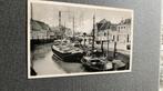 Bergen op Zoom Haven met boten, Verzamelen, Ansichtkaarten | Nederland, 1940 tot 1960, Gelopen, Ophalen of Verzenden, Noord-Brabant