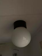 2x Lamp met bol, Ophalen of Verzenden, Gebruikt, Glas