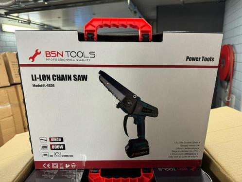 Nieuwe elektrische hand kettingzaag / takkenzaag BSN Tools, Doe-het-zelf en Verbouw, Gereedschap | Handgereedschap, Nieuw, Ophalen of Verzenden
