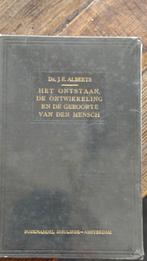 Het ontstaan, de ontwikkeling en de geboorte van den mensch, Antiek en Kunst, Ophalen of Verzenden