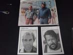 3 x filmfoto Bud Spencer Terence Hill, Ophalen of Verzenden, Gebruikt, Film, Foto of Kaart