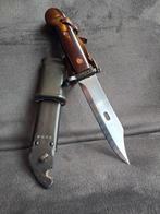 Russische 6x3 M1959 AK bajonet, mooie staat, Verzamelen, Ophalen of Verzenden, Landmacht, Overige gebieden, Mes of Dolk