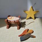 Vintage ostheimer kerst figuren ornamenten, Kinderen en Baby's, Speelgoed | Houten speelgoed, Ophalen of Verzenden, Overige typen