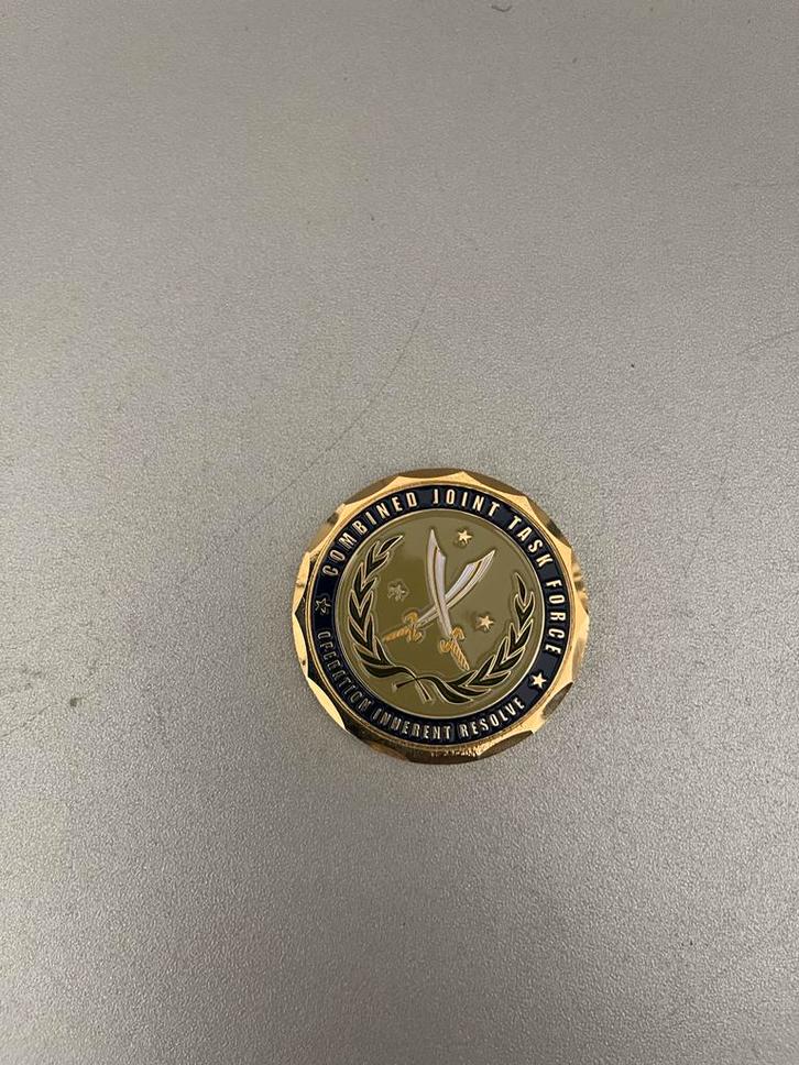 Zeldzaam Operation Inherent Resolve Challenge Coin, Verzamelen, Militaria | Algemeen, Overige soorten, Overige typen, Overige gebieden