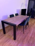 Moderne grote eettafel, Ophalen, Gebruikt, 50 tot 100 cm, Vijf personen of meer