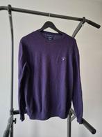 Gant Lamswollen Trui - Maat L, Kleding | Heren, Truien en Vesten, Maat 52/54 (L), Paars, Ophalen of Verzenden, Gant