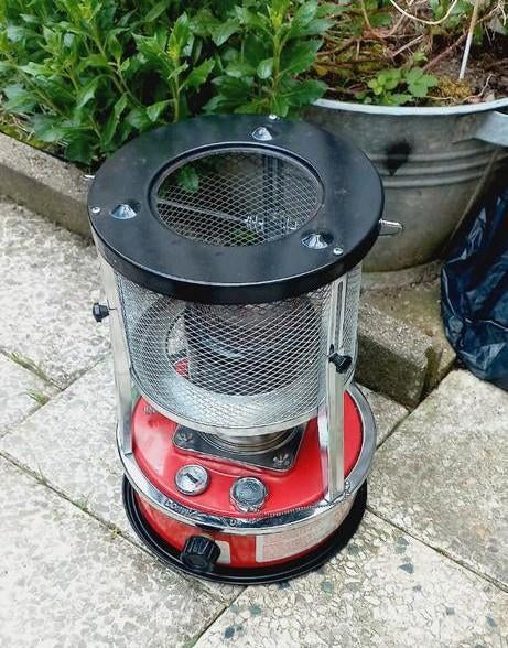 Petroleumkachel in goede staat, Huis en Inrichting, Kachels, Ophalen, Gebruikt, Overige brandstoffen, Petroleumkachel