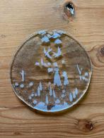 Glazen raamhanger met voorjaarstafereel, Huis en Inrichting, Ophalen of Verzenden, Gebruikt