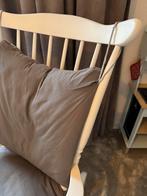 Schommelstoel met kussens, Ophalen, Gebruikt, Wit, Eén