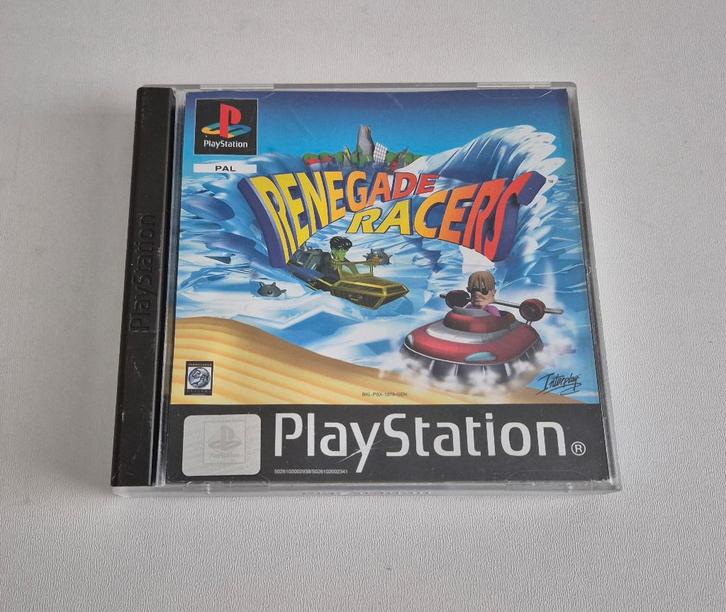 Renegade Racers Playstation 1 PS1 Game Compleet, Spelcomputers en Games, Games | Sony PlayStation 1, Gebruikt, Racen en Vliegen
