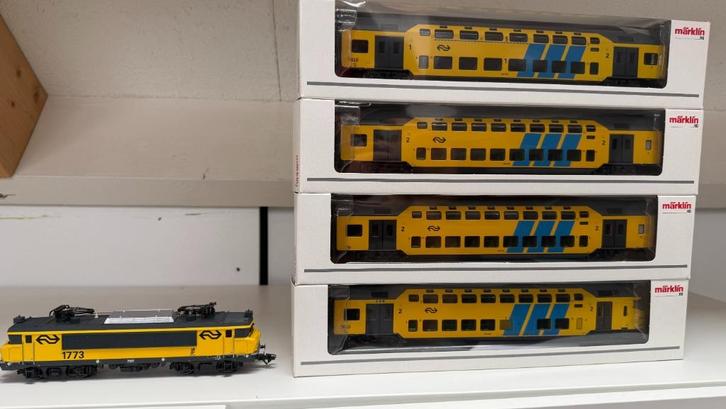 Marklin 43598 + 37269, Hobby en Vrije tijd, Modeltreinen | H0, Zo goed als nieuw, Treinset, Wisselstroom, Märklin, NS, Ophalen of Verzenden