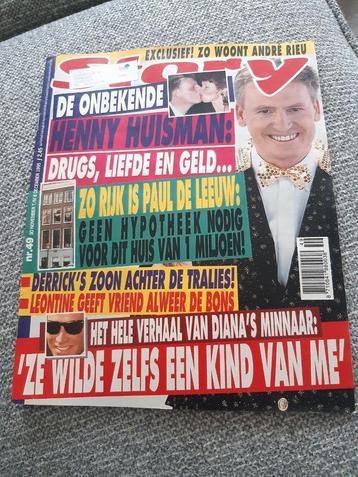 49.Story 1995. Henny Huisman. Paul de Leeuw. Prinses Diana.  beschikbaar voor biedingen