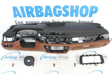 Airbag set Dashboard M leer bruin cognac HUD BMW 7 G11 G12 beschikbaar voor biedingen
