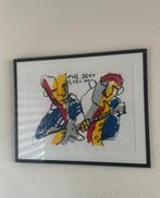 Herman brood zeefdruk, Antiek en Kunst, Kunst | Litho's en Zeefdrukken, Ophalen of Verzenden