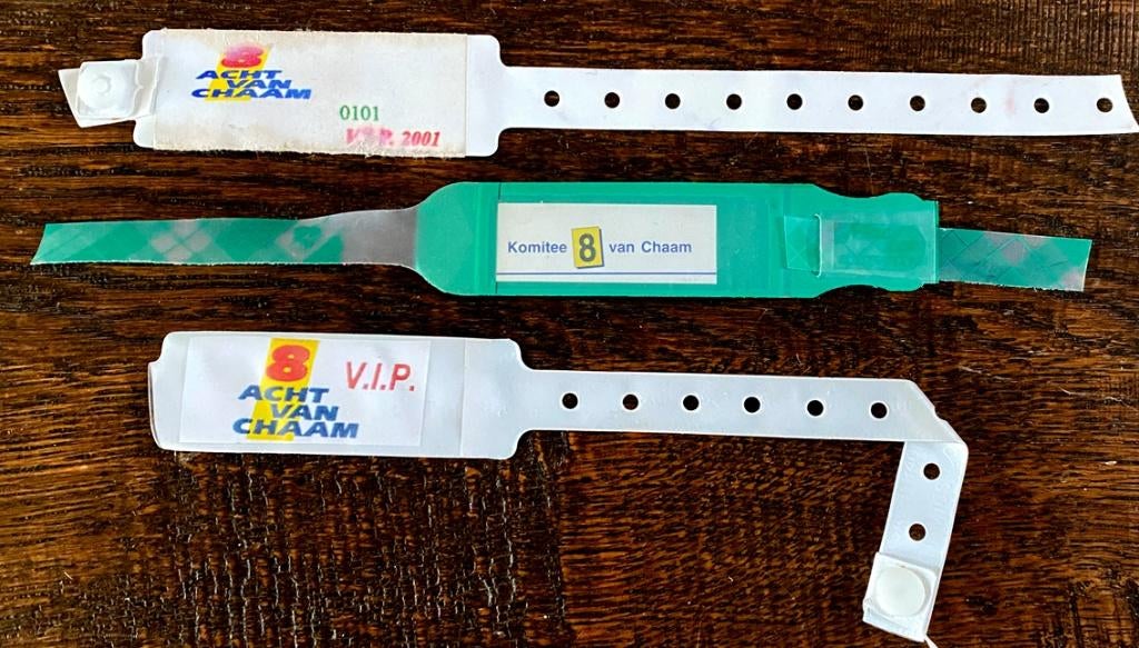 Wielrennen ACHT VAN CHAAM Keycords-polsbandjes-sleutelhanger, Ophalen of Verzenden, Overige typen