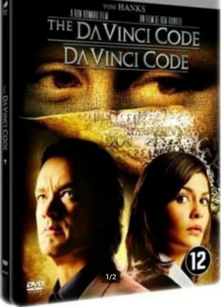Da Vinci Code (DVD STEELBOOK) (NL Ondertiteling!) NIEUW!, Cd's en Dvd's, Dvd's | Avontuur, Nieuw in verpakking, Boxset, Vanaf 12 jaar
