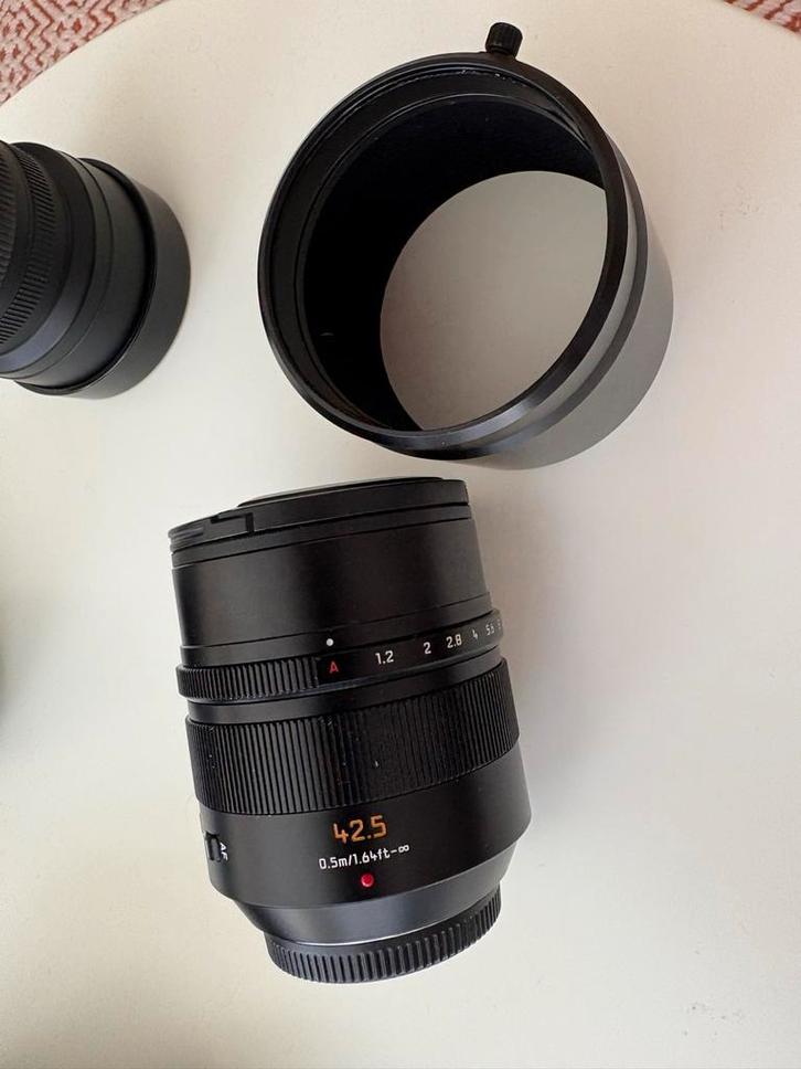 Panasonic Nocticron 42.5mm F1.2 MFT Lens, Audio, Tv en Foto, Fotografie | Lenzen en Objectieven, Gebruikt, Standaardlens, Ophalen of Verzenden