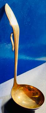 Verzilverde Sausepel met Haak 12 cm, Antiek en Kunst, Antiek | Bestek, Ophalen of Verzenden