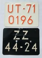 Twee x Oldtimer Kentekenplaat, Ophalen of Verzenden, Zo goed als nieuw
