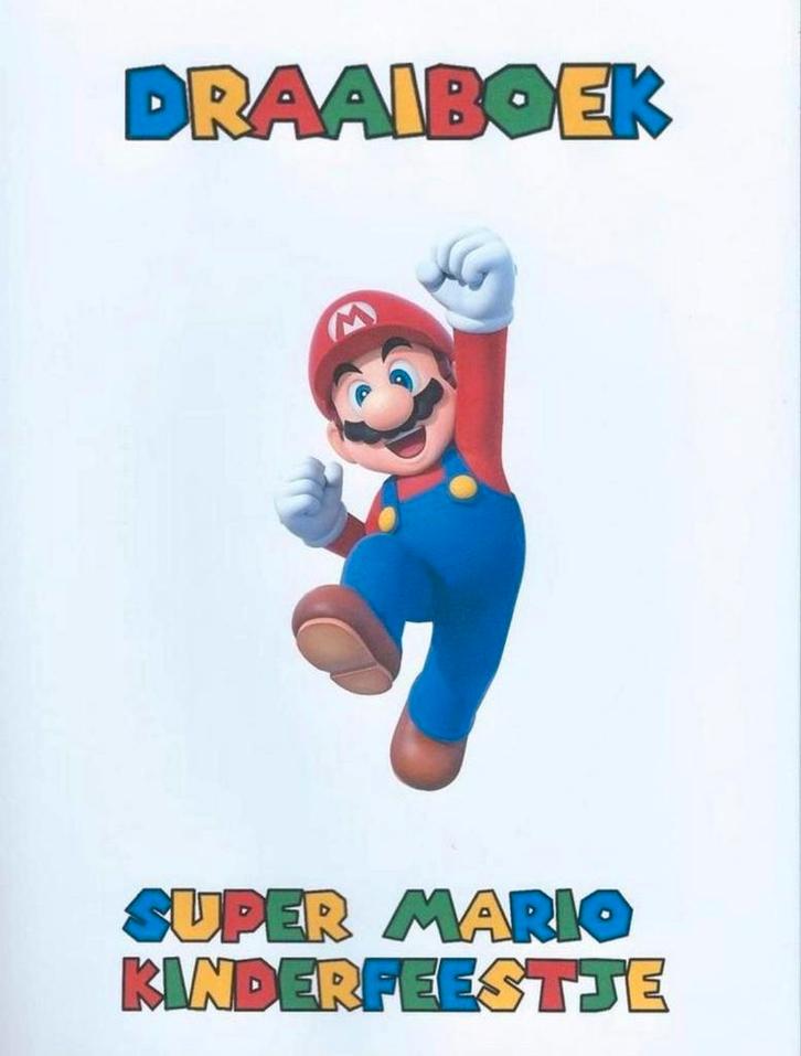 Draaiboek voor een super mario kinderfeestje, Hobby en Vrije tijd, Feestartikelen, Nieuw, Overige typen, Verjaardag, Ophalen
