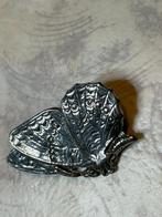 Oude metalen broche, vlinder, Sieraden, Tassen en Uiterlijk, Antieke sieraden, Ophalen, Overige materialen, Broche