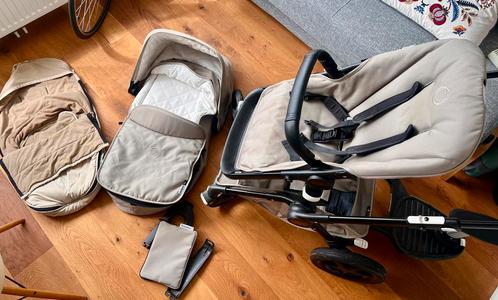 Bugaboo Fox Compleet Classic Kinderwagen Zwart - Khaki, Kinderen en Baby's, Kinderwagens en Combinaties, Gebruikt, Bugaboo, Ophalen