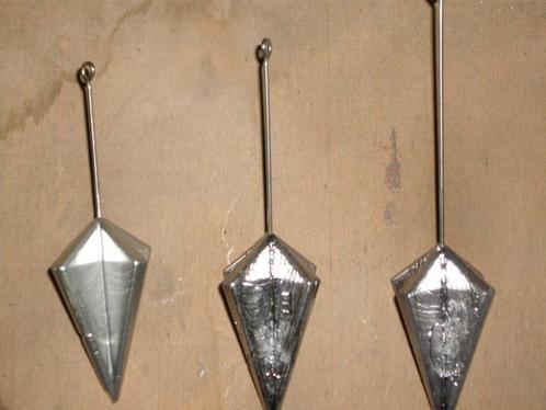 Piramide sterlood in 125 en 135gr / stuk., Watersport en Boten, Hengelsport | Zeevissen, Nieuw, Dobber of Lood, Ophalen of Verzenden