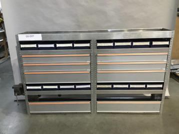 Aluminium bedrijfswagen inrichting GK-037 beschikbaar voor biedingen