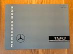 Mercedes-Benz 190 brochure, Boeken, Verzenden, Zo goed als nieuw, Mercedes