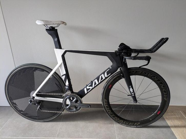 Isaac muon TT ACT AERO 60 SL., Fietsen en Brommers, Fietsen | Racefietsen, Gebruikt, Overige merken, Meer dan 20 versnellingen