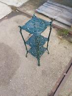 Etagere gietijzer, Minder dan 55 cm, Gebruikt, Metaal of Aluminium, Ophalen of Verzenden