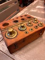 Antieke  gewichten blok, Antiek en Kunst, Antiek | Gereedschap en Instrumenten, Ophalen of Verzenden