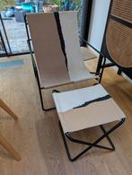 Ferm Living Desert zwart fauteuil, Huis en Inrichting, Stoelen, Ophalen, Gebruikt, Zwart, Eén