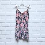 H&M Jurk Maat 40 Wit Multikleur Bloemenprint Mini, Maat 38/40 (M), Hm, H&M, Verzenden