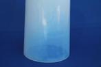 Vaas en windlicht in 1, glas, melkglas, 15cm hoog. K7, Huis en Inrichting, Woonaccessoires | Vazen, Minder dan 50 cm, Glas, Gebruikt
