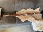 Didgeridoo, hout, 144cm, Muziek en Instrumenten, Ophalen, Gebruikt