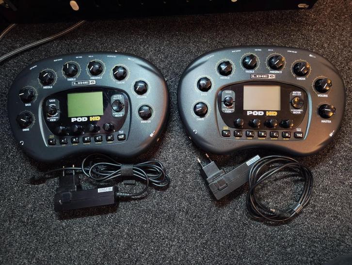 Line6 POD HD met netvoeding (2x), Muziek en Instrumenten, Effecten, Gebruikt, Multi-effect, Verzenden