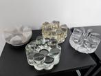 4 zware theelicht houders voor Theepot, Ophalen of Verzenden